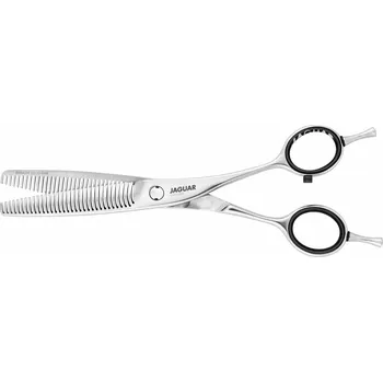 Kadeřnické nůžky Jaguar Gold Line Dynasty 33/33 efilační nůžky na vlasy 6" / 15,5 cm