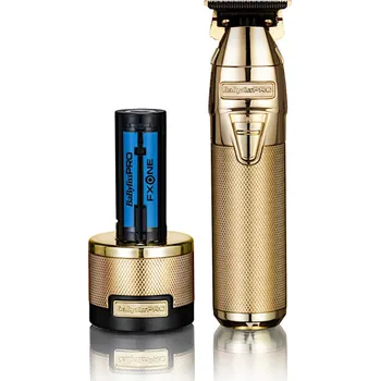 Holicí strojek BaByliss PRO All Metal Skeleton profesionální zastřihovač vlasů 1 ks, Zlatá