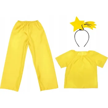 Karnevalový kostým KOSTÝM HVĚZDA BETLÉMSKÁ BETLÉM 98-110 4 díly