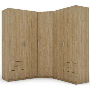 Šatní skříň Skříň 189 cm dub olejovaný
