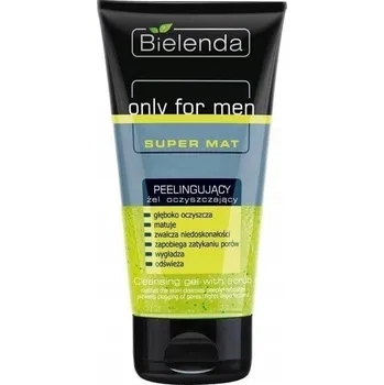 Bielenda Only for men Super Mat čisticí pleťový gel-peeling 150 Ml