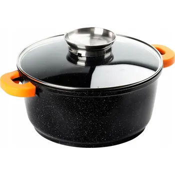 Hrnec Hrnec s víkem na vaření a pečení Granitový 28 cm 5,8 l