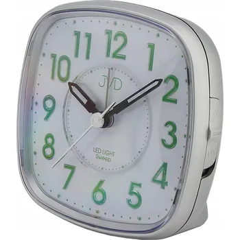 Budík ČITELNÝ BUDÍK JVD SRP871.3 LED PODSVÍCENÍ, TICHÝ CHOD