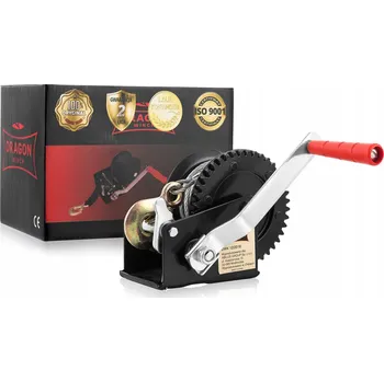 lanový naviják Ruční lanový naviják Dragon Winch 545 kg, 10 m, 4 mm