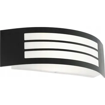 Venkovní osvětlení Venkovní nástěnné svítidlo Eglo černé E27 0 W