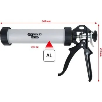 Autodílna Výtlačná pistole KS TOOLS 980.1000