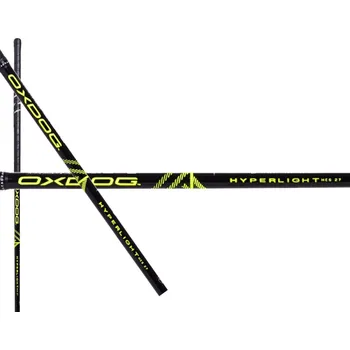 Florbal Oxdog HYPERLIGHT HES 27 - Shaft Shaft florbalové hole žlutá / černá, Levá (levá ruka dole), 101cm (=111cm)