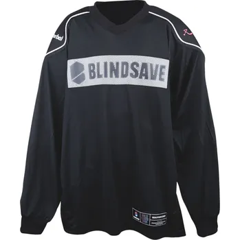 Florbal BlindSave LEGACY Goalie jersey Black - printed 84 Brankářský dres s potiskem L, černá