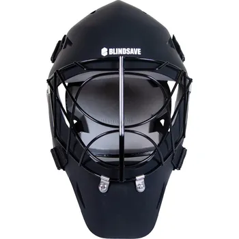 Florbalová maska BlindSave SHARKY Brankářská maska černá, Senior - 52 cm a více, černá
