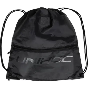 Sportovní batoh Unihoc Gym sack DARK LINE black Vak na záda černá