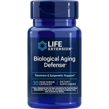 Life Extension Biological Aging Defense Doplněk stravy s obsahem rostlinných extraktů 30 ks, kapsle, 100 mg