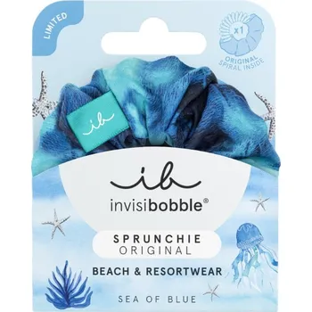 Módní doplněk Invisibobble Sprunchie Bikini Sea of Blues vodoodpudivá gumička do vlasů Bikini Sea of Blues