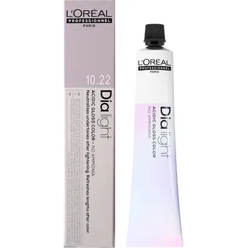 Barva na vlasy L'Oréal Professionnel DIA Light kyselá demi-permanentní barva na vlasy 50 ml, 10.82