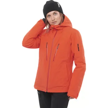 Salomon Brilliant Jkt W LC2334000 - cherry tomato M