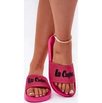 Dámské polobotky Dámské pantofle Lee Cooper – fuchsiové Velikost: 41