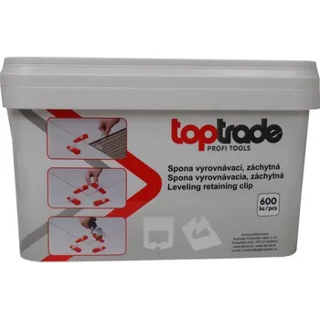Obklad Toptrade Profi Tools Toptrade spona vyrovnávací, záchytná 2 mm vyrovnávací výška 3-12 mm 601452 600ks