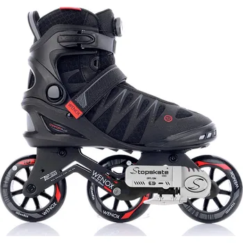 Kolečkové brusle Tempish WENOX TOP EBS 100 Kolečkové brusle černá / červená, EU 44, 28,3 cm