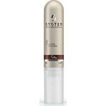 Vlasová regenerace System Professional LuxeOil Emulsion hloubkové salonní ošetření 50 ml