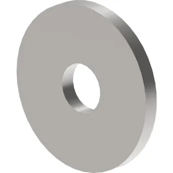 Zábradlí Hahn Steel Plochá záslepka s otvorem 10,5 mm pro trubku 50 mm, Nerez AISI 304, broušená