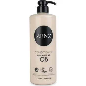 ZENZ Organic Deep Wood Conditioner No. 08 kondicionér pro suché a kudrnaté vlasy 1 l
