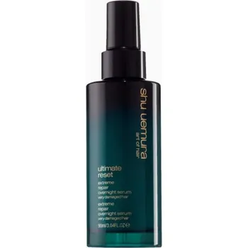 Vlasová regenerace shu uemura Extreme Repair Overnight Serum noční sérum pro poškozené vlasy 90 ml