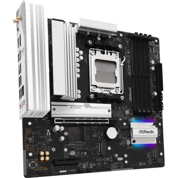Základní deska ASRock A620AM Pro RS WiFi Základní deska, AMD A620A, AM5, 4× DDR5 DIMM (max. 256GB), Wi-Fi, 3× M.2, HDMI, DisplayPort, USB-C, mATX 90-MXBSW0-A0UAYZ