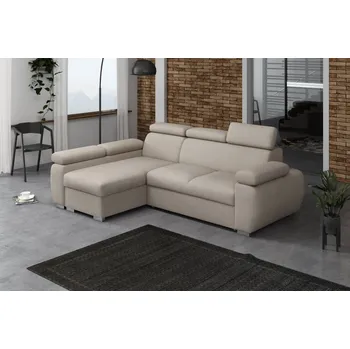 Sedací souprava FALCO Rohová sedací souprava Brooklyn levá béžová