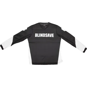 Florbalový dres BlindSave LITE goalie jersey JR Black/White Brankářský dres 110 / 120 cm, černá / bílá