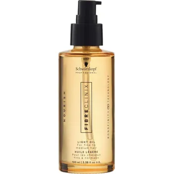 Vlasová regenerace Schwarzkopf Professional Fibre Clinix Light Oil lehký regenerační olej pro jemné až normální vlasy 100 ml