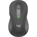 Logitech M650M/Kancelářská/Laserová/Bezdrátová USB + Bluetooth/Šedá