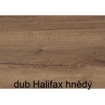 Jídelní stůl BRADOP Jídelní stůl DYK 140x80 Barevné provedení: HAH - DUB HALIFAX HNĚDÝ