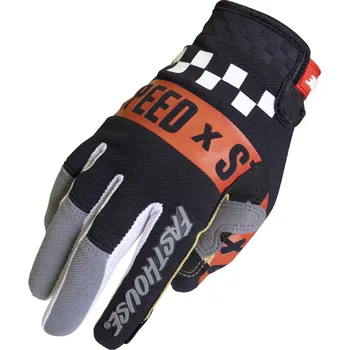 Motocyklový chránič Fasthouse dětské Speed Style Domingo MX / Enduro rukavice Gray Black Velikost: YL 4037-7023
