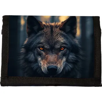 Peněženka Peněženka Vlk Wolf látková na suchý zip