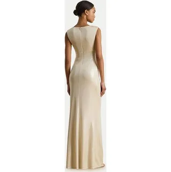 Dámské šaty LAUREN RALPH LAUREN Večerní šaty 253P04060001 Béžová Slim Fit 14