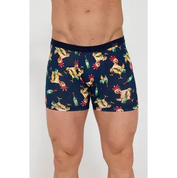 Boxerky BOXERSKÉ TETOVÁNÍ W/26 GRANÁT M