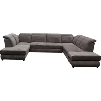 Sedací souprava IRIS sedací souprava do U, pravá, grafitová