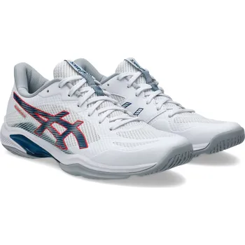 Pánská sálová obuv Asics BLADE FF 2 26 Sálová obuv WHITE / MAKO BLUE, UK 10, EU 45, US 11, 28,5 cm
