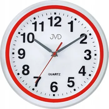 Hodiny Nástěnné hodiny JVD bílé 28 cm
