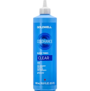 Barva na vlasy Goldwell Colorance Gloss Tones demi-permanentní barva na vlasy bez amoniaku 500 ml, CLEAR