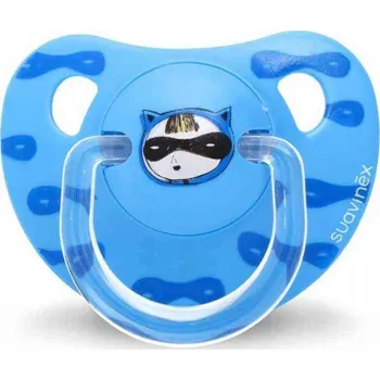 Dudlík Suavinex anatomický latexový 6 m + modrý