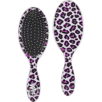 Wet Brush Original Detangler - Safari kartáč na vlasy se safari motivy 1 ks, Pink Leopard