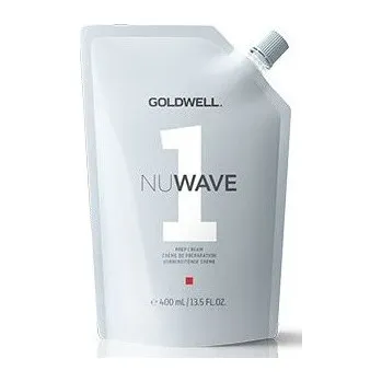 Stylingový přípravek Goldwell NuWave 1 - Prep Cream přípravný krém před ondulací 400 ml, Pro všechny typy vlasů