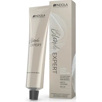 Vlasová regenerace Indola Blonde Expert Ultra Cool Booster neutralizační přísada k zesvětlovači 60 ml