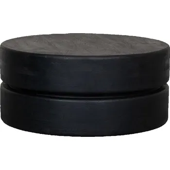 Konferenční stolek LABEL51 Konferenční stolek MILLY tmavě ø70 cm černý