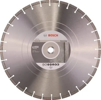 Brusný kotouč BOSCH Diamantový dělicí kotouč Standard for Concrete 450 x 25,40 x 3,6 x 10 mm 2.608.602.546