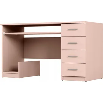 Psací stůl Obdélníkový psací stůl eMeblast 130 x 60 x 78 cm růžový