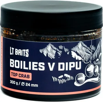 Boilies Dipované Boilies LT Baits Top Crab 300 g Průměr: 20 mm, Hmotnost: 300 g