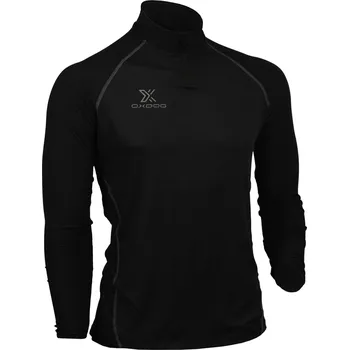 Pánská mikina Oxdog WINTON PRO II LS WARMUP JERSEY Sportovní triko s dlouhým rukávem XL, černá