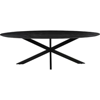 Jídelní stůl LABEL51 Jídelní stůl JAMES černý 210 cm