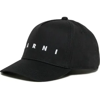 Kšiltovka Dětská bavlněná kšiltovka Marni MF43U HAT M01630.M00J2 černá 99X, vel. 54
